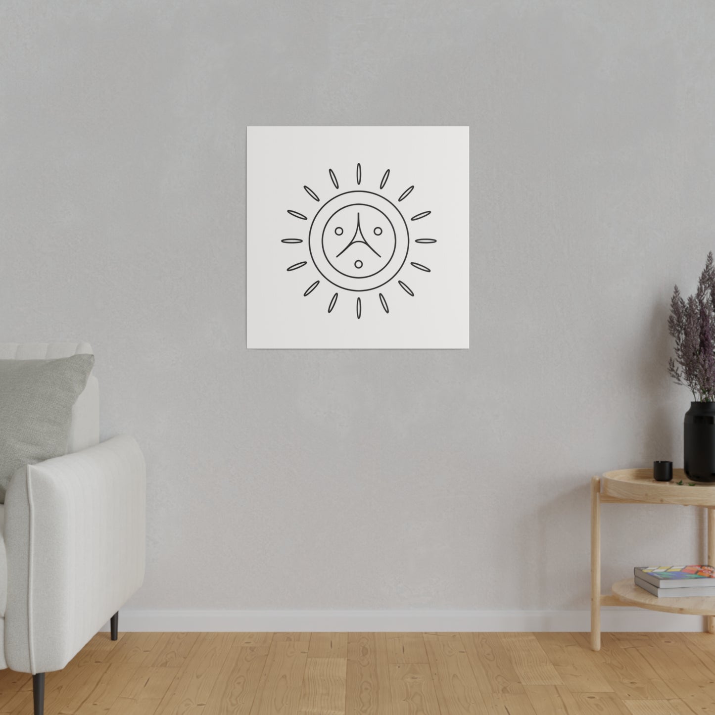 Taino Royalty Symbol Wall Art(Flower of Life Connections)