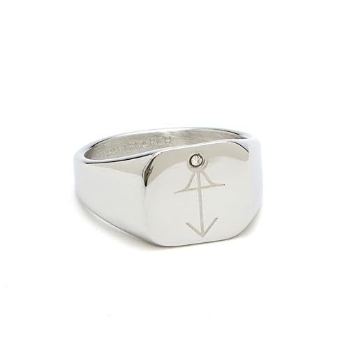 Nishati-x Men's Patriarch Pinky Ring