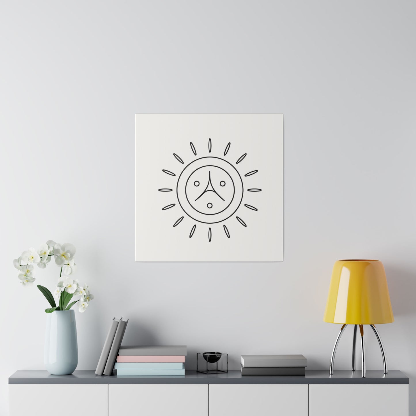 Taino Royalty Symbol Wall Art(Flower of Life Connections)