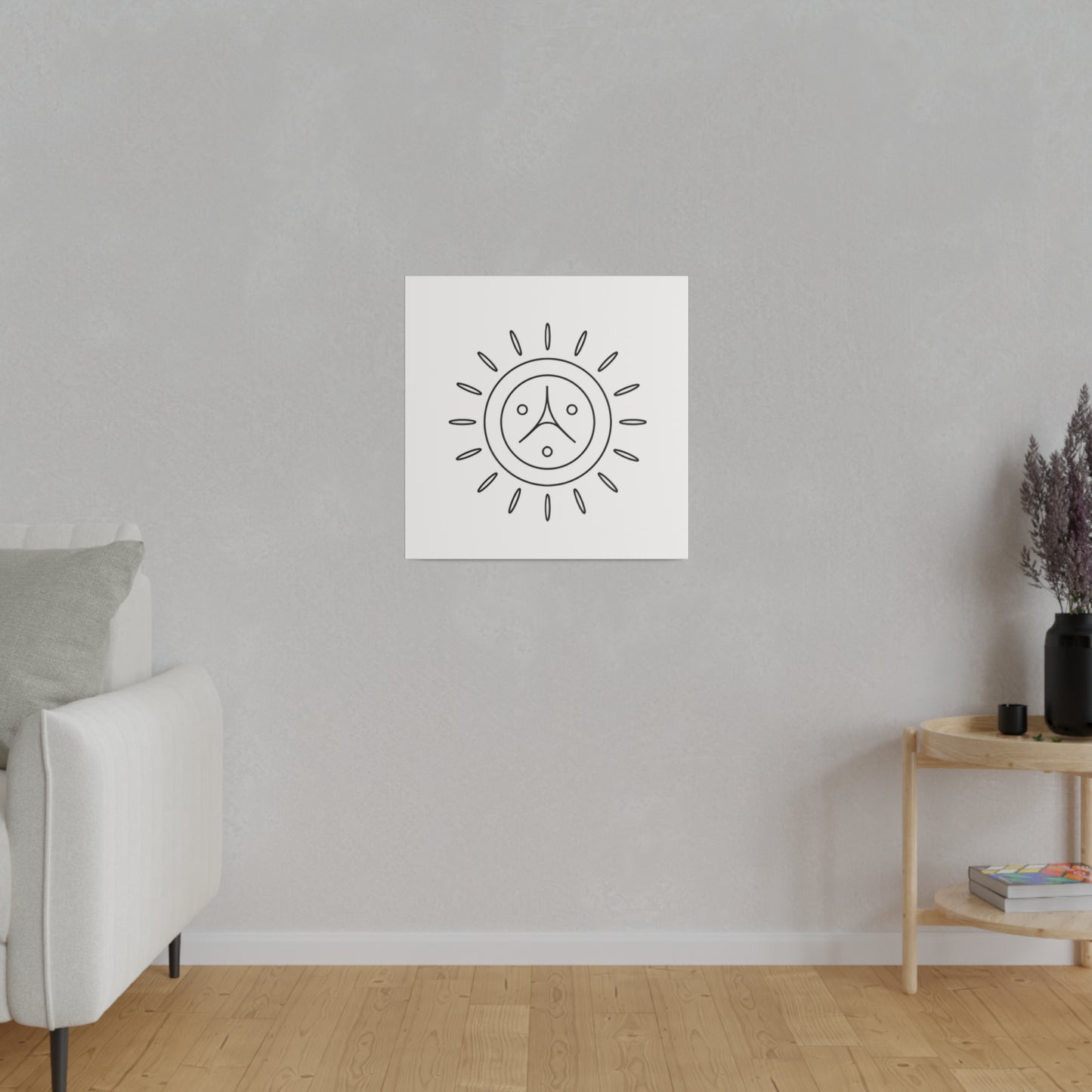 Taino Royalty Symbol Wall Art(Flower of Life Connections)